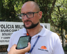 Matinhos, 03 de janeiro de 2019. Operação Verão Paraná 2018/2019 - Audência na Ilha do Mel