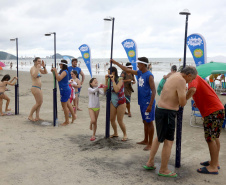 Limpeza das praias, saúde e segurança são destaques na temporada. Mais de 174 toneladas de lixo foram recolhidas nas praias do Paraná pela Sanepar, houve cerca de 700 atendimentos médicos feitos pela equipe da Secretaria da Saúde.  Operação Verão, 2018/2019  -  Foto: Jaelson Lucas/ANPr
