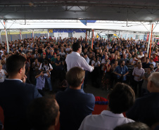 O governador Carlos Massa Ratinho Junior inaugura o Aeroporto Municipal Juvenal Loureiro Cardoso, de Pato Branco, no Sudoeste do Paraná.  -  Pato Branco, 10/01/2019  -  Foto: José Fernando Ogura/ANPr