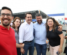 O governador Carlos Massa Ratinho Junior inaugura o Aeroporto Municipal Juvenal Loureiro Cardoso, de Pato Branco, no Sudoeste do Paraná.  -  Pato Branco, 10/01/2019  -  Foto: José Fernando Ogura/ANPr