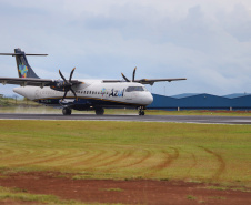 O governador Carlos Massa Ratinho Junior inaugura o Aeroporto Municipal Juvenal Loureiro Cardoso, de Pato Branco, no Sudoeste do Paraná.  -  Pato Branco, 10/01/2019  -  Foto: José Fernando Ogura/ANPr