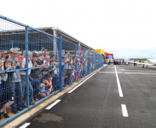 O governador Carlos Massa Ratinho Junior inaugura o Aeroporto Municipal Juvenal Loureiro Cardoso, de Pato Branco, no Sudoeste do Paraná.  -  Pato Branco, 10/01/2019  -  Foto: José Fernando Ogura/ANPr