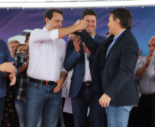 O governador Carlos Massa Ratinho Junior inaugura o Aeroporto Municipal Juvenal Loureiro Cardoso, de Pato Branco, no Sudoeste do Paraná.  -  Pato Branco, 10/01/2019  -  Foto: José Fernando Ogura/ANPr