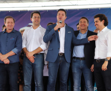 O governador Carlos Massa Ratinho Junior inaugura o Aeroporto Municipal Juvenal Loureiro Cardoso, de Pato Branco, no Sudoeste do Paraná.  -  Pato Branco, 10/01/2019  -  Foto: José Fernando Ogura/ANPr