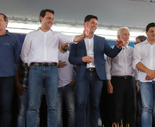 O governador Carlos Massa Ratinho Junior inaugura o Aeroporto Municipal Juvenal Loureiro Cardoso, de Pato Branco, no Sudoeste do Paraná.  -  Pato Branco, 10/01/2019  -  Foto: José Fernando Ogura/ANPr