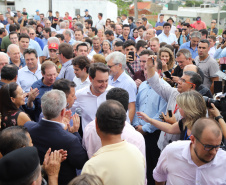 O governador Carlos Massa Ratinho Junior inaugura o Aeroporto Municipal Juvenal Loureiro Cardoso, de Pato Branco, no Sudoeste do Paraná.  -  Pato Branco, 10/01/2019  -  Foto: José Fernando Ogura/ANPr