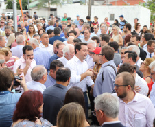 O governador Carlos Massa Ratinho Junior inaugura o Aeroporto Municipal Juvenal Loureiro Cardoso, de Pato Branco, no Sudoeste do Paraná.  -  Pato Branco, 10/01/2019  -  Foto: José Fernando Ogura/ANPr