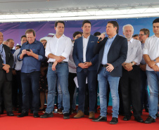 O governador Carlos Massa Ratinho Junior inaugura o Aeroporto Municipal Juvenal Loureiro Cardoso, de Pato Branco, no Sudoeste do Paraná.  -  Pato Branco, 10/01/2019  -  Foto: José Fernando Ogura/ANPr