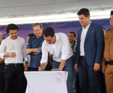 O governador Carlos Massa Ratinho Junior inaugura o Aeroporto Municipal Juvenal Loureiro Cardoso, de Pato Branco, no Sudoeste do Paraná.  -  Pato Branco, 10/01/2019  -  Foto: José Fernando Ogura/ANPr