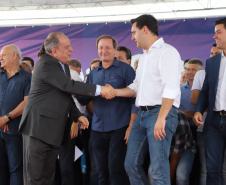 O governador Carlos Massa Ratinho Junior inaugura o Aeroporto Municipal Juvenal Loureiro Cardoso, de Pato Branco, no Sudoeste do Paraná.  -  Pato Branco, 10/01/2019  -  Foto: José Fernando Ogura/ANPr