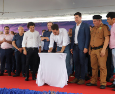 O governador Carlos Massa Ratinho Junior inaugura o Aeroporto Municipal Juvenal Loureiro Cardoso, de Pato Branco, no Sudoeste do Paraná.  -  Pato Branco, 10/01/2019  -  Foto: José Fernando Ogura/ANPr