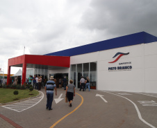 O governador Carlos Massa Ratinho Junior inaugura o Aeroporto Municipal Juvenal Loureiro Cardoso, de Pato Branco, no Sudoeste do Paraná.  -  Pato Branco, 10/01/2019  -  Foto: José Fernando Ogura/ANPr