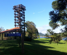 Estará aberta neste sábado (12) e domingo (13) ao público a visita aos Mananciais da Serra, local de preservação ambiental do Parque Estadual Pico do Marumbi, em Piraquara. A área de Mata Atlântica abriga fauna e flora riquíssimas e as primeiras grandes obras de abastecimento público do Paraná. Foto: Thays Poletto