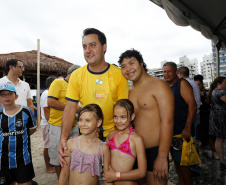 O Litoral do Paraná vai ganhar um calendário turístico, que começará a ser elaborado pelo Governo do Estado ainda neste ano, após o Carnaval. O anúncio foi feito pelo governador Carlos Massa Ratinho Junior, durante reunião com os prefeitos do Litoral, neste sábado (12), em Matinhos. Matinhos, 12-01-19.Foto: Arnaldo Alves / ANPr.
