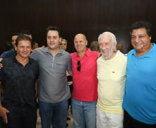 O Litoral do Paraná vai ganhar um calendário turístico, que começará a ser elaborado pelo Governo do Estado ainda neste ano, após o Carnaval. O anúncio foi feito pelo governador Carlos Massa Ratinho Junior, durante reunião com os prefeitos do Litoral, neste sábado (12), em Matinhos. Matinhos, 12-01-19.Foto:Rodrigo Felix Leal / ANPr.