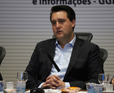 Governador Carlos Massa Ratinho Júnior, durante reunião com a equipe de governo. Curitiba, 15/01/2019 - Foto: José Fernando Ogura/ANPr