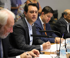 Governador Carlos Massa Ratinho Júnior, durante reunião com a equipe de governo. Curitiba, 15/01/2019 - Foto: José Fernando Ogura/ANPr