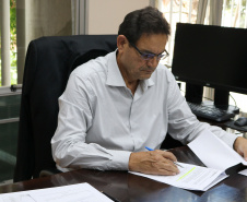 Diretor-presidente da Fundepar, José Maria Ferreira  -  Curitiba, 16/01/2019  -  Foto: Divulgação Fundepar
