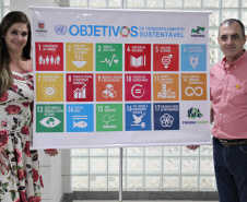 Representantes da Secretaria do Desenvolvimento Urbano (SEDU) e do Serviço Social Autônomo (Paranacidade) e sociedade civil conhecem e avaliam as ações de desenvolvimento para ampliar a implantação dos 17 Objetivos de Desenvolvimento Sustentável (ODS) e suas metas.  -  Curitiba, 16/01/2019  -  Foto: Divulgação SEDU