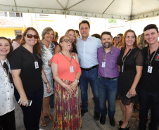 O governador Carlos Massa Ratinho Junior, acompanhou a apresentação das diretrizes de trabalho da nova gestão para a Educação, em encontro com o secretário Renato Feder e funcionários da Secretaria de Educação e do Esporte.Curitiba, 17-01-19.Foto: Foto: Rodrigo Félix Leal