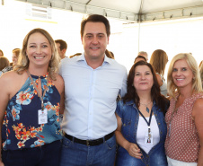 O governador Carlos Massa Ratinho Junior, acompanhou a apresentação das diretrizes de trabalho da nova gestão para a Educação, em encontro com o secretário Renato Feder e funcionários da Secretaria de Educação e do Esporte.Curitiba, 17-01-19.Foto: Foto: Rodrigo Félix Leal
