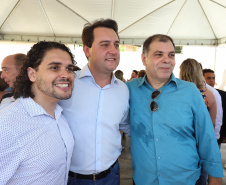 O governador Carlos Massa Ratinho Junior, acompanhou a apresentação das diretrizes de trabalho da nova gestão para a Educação, em encontro com o secretário Renato Feder e funcionários da Secretaria de Educação e do Esporte.Curitiba, 17-01-19.Foto: Foto: Rodrigo Félix Leal