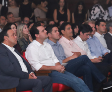 Governador Carlos Massa Ratinho Junior participa do Seminário Aprendizagem em Foco  2019. O evento é organizado pela Secretaria de Estado da Educação e direcionado aos diretores das 2,1 mil escolas estaduais, chefes dos Núcleos Regionais de Educação e coordenadores pedagógicos das regionais. O seminário acontece no Centro de Capacitação de Faxinal do Céu, no município de Pinhão (Centro-Sul).  -  Faxinal do Céu, Pinhão, 22/01/2019  -  Foto: Rodrigo Félix Leal