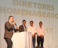 Governador Carlos Massa Ratinho Junior participa do Seminário Aprendizagem em Foco ? 2019. O evento é organizado pela Secretaria de Estado da Educação e direcionado aos diretores das 2,1 mil escolas estaduais, chefes dos Núcleos Regionais de Educação e coordenadores pedagógicos das regionais. O seminário acontece no Centro de Capacitação de Faxinal do Céu, no município de Pinhão (Centro-Sul).  -  Faxinal do Céu, Pinhão, 22/01/2019  -  Foto: Rodrigo Félix Leal