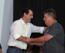 Governador Carlos Massa Ratinho Junior participa do Seminário Aprendizagem em Foco ? 2019. O evento é organizado pela Secretaria de Estado da Educação e direcionado aos diretores das 2,1 mil escolas estaduais, chefes dos Núcleos Regionais de Educação e coordenadores pedagógicos das regionais. O seminário acontece no Centro de Capacitação de Faxinal do Céu, no município de Pinhão (Centro-Sul).  -  Faxinal do Céu, Pinhão, 22/01/2019  -  Foto: Rodrigo Félix Leal