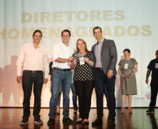 Governador Carlos Massa Ratinho Junior participa do Seminário Aprendizagem em Foco  2019. O evento é organizado pela Secretaria de Estado da Educação e direcionado aos diretores das 2,1 mil escolas estaduais, chefes dos Núcleos Regionais de Educação e coordenadores pedagógicos das regionais. O seminário acontece no Centro de Capacitação de Faxinal do Céu, no município de Pinhão (Centro-Sul).  -  Faxinal do Céu, Pinhão, 22/01/2019  -  Foto: Rodrigo Félix Leal