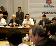 O governador Carlos Massa Ratinho Junior determinou a contratação de uma auditoria externa para avaliar as folhas de pagamento dos servidores ativos do Poder Executivo e inativos da Paranaprevidência (todos os Poderes). - Curitiba,22/01/2019 Foto:Jaelson Lucas / ANPr