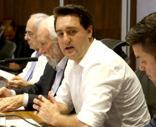 O governador Carlos Massa Ratinho Junior determinou a contratação de uma auditoria externa para avaliar as folhas de pagamento dos servidores ativos do Poder Executivo e inativos da Paranaprevidência (todos os Poderes). - Curitiba,22/01/2019 Foto:Jaelson Lucas / ANPr