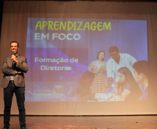 A Secretaria de Estado da Educação iniciou nessa quinta-feira (24), em Pinhão (no Centro-Sul), a segunda etapa do Seminário de Diretores ? Aprendizagem em Foco 2019