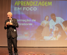 A Secretaria de Estado da Educação iniciou nessa quinta-feira (24), em Pinhão (no Centro-Sul), a segunda etapa do Seminário de Diretores ? Aprendizagem em Foco 2019