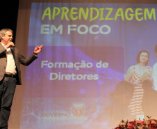 A Secretaria de Estado da Educação iniciou nessa quinta-feira (24), em Pinhão (no Centro-Sul), a segunda etapa do Seminário de Diretores ? Aprendizagem em Foco 2019