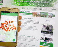 O Instituto Agronômico do Paraná lança nesta terça-feira (5), no Show Rural, em Cascavel, o IAPAR Clima, um aplicativo para celulares que aponta em tempo real as condições agrometeorológicas das regiões produtoras do Paraná