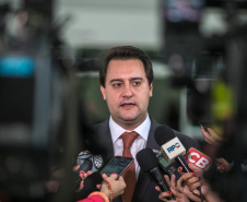 Governador Carlos Massa Ratinho Junior, apresenta Programa de Governo para Deputados na Assembleia Legislativa. Curitiba, 04/02/2019. Foto: Maurilio Cheli/ANPr