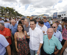 O governador Carlos Massa Ratinho Junior autoriza o início das obras de recuperação do Contorno Sul de Maringá (Noroeste). A obra será feita com recursos do Governo do Estado.  -  Maringá, 06/02/2019  -  Foto: Arnaldo Alves/ANPr