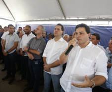 O governador Carlos Massa Ratinho Junior autoriza o início das obras de recuperação do Contorno Sul de Maringá (Noroeste). A obra será feita com recursos do Governo do Estado.  -  Maringá, 06/02/2019  -  Foto: Arnaldo Alves/ANPr