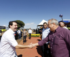 Governador Carlos Massa Ratinho Junior durante Coletiva de Imprensa no Show Rural.  Cascavel, 07/02/2019  -  Foto: Arnaldo Alves/ANPr