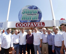 Governador Carlos Massa Ratinho Junior durante Coletiva de Imprensa no Show Rural.  Cascavel, 07/02/2019  -  Foto: Arnaldo Alves/ANPr