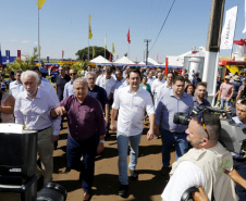 Governador Carlos Massa Ratinho Junior durante Coletiva de Imprensa no Show Rural.  Cascavel, 07/02/2019  -  Foto: Arnaldo Alves/ANPr