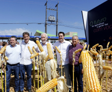 Governador Carlos Massa Ratinho Junior durante Coletiva de Imprensa no Show Rural.  Cascavel, 07/02/2019  -  Foto: Arnaldo Alves/ANPr