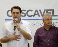 Governador Carlos Massa Ratinho Junior durante Coletiva de Imprensa no Show Rural.  Cascavel, 07/02/2019  -  Foto: Arnaldo Alves/ANPr