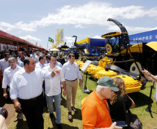 Governador Carlos Massa Ratinho Junior durante Coletiva de Imprensa no Show Rural. Cascavel, 07/02/2019 - Foto: Arnaldo Alves/ANPr