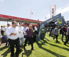 Governador Carlos Massa Ratinho Júnior visita estandes do Show Rural  -  Cascavel, 07/02/2019  -  Foto: Arnaldo Alves/ANPr