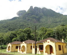 Parque Estadual Pico Marumbi, na Serra do Mar, em Morretes.  -  Foto: Divulgação IAP