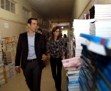 Secretario de Educação Renato Feder visita instalações do ColégioEstadual do Paraná.05/02/2019Gilson Abreu/ANPr