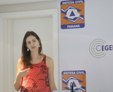 Defesa Civil - Equipe que trabalhou no desastre de Brumadinho, MG. Na foto: Fabiana Acordes, Geóloga.Curitiba, 13-02-19.Foto: Arnaldo Alves / ANPr.