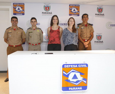 Defesa Civil - Equipe que trabalhou no desastre de Brumadinho, MG. Curitiba, 13-02-19.Foto: Arnaldo Alves / ANPr.